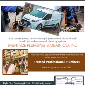 Right Size Plumbing & Drain Co: Right Size Plumbing & Drain Co